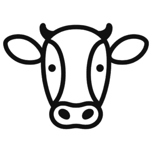 Makkelijke Tekening Koeienkop