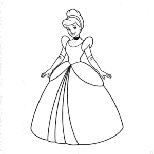 Tekening Cartoon Disney Prinses