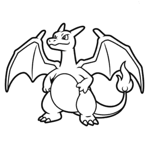 Tekening Charizard Pokémon