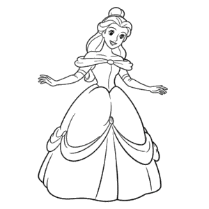 Tekening Disney Anime Prinses