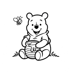Tekening Disney Beer