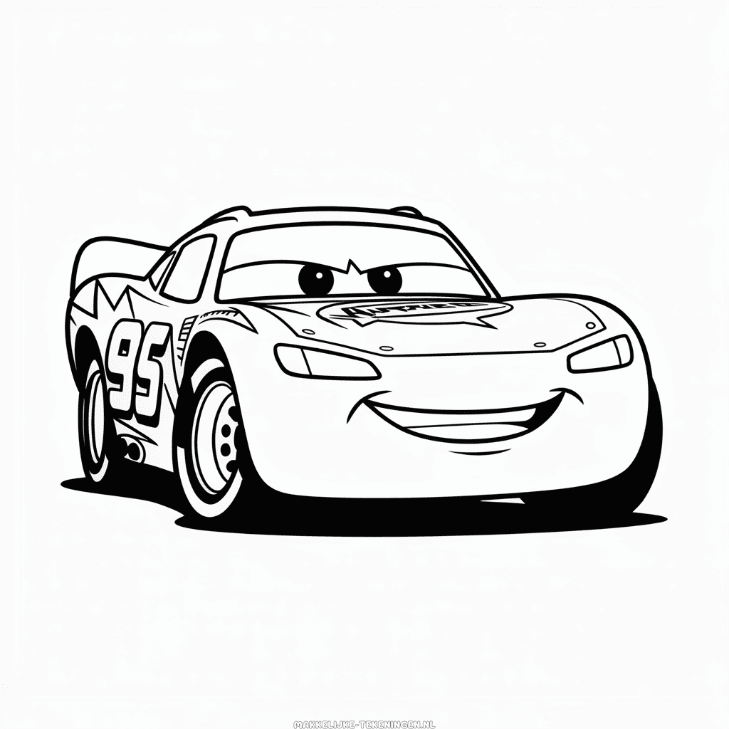 Tekening Disney Cars Cartoon