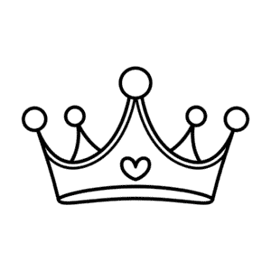 Tekening Disney Prinsessenkroon