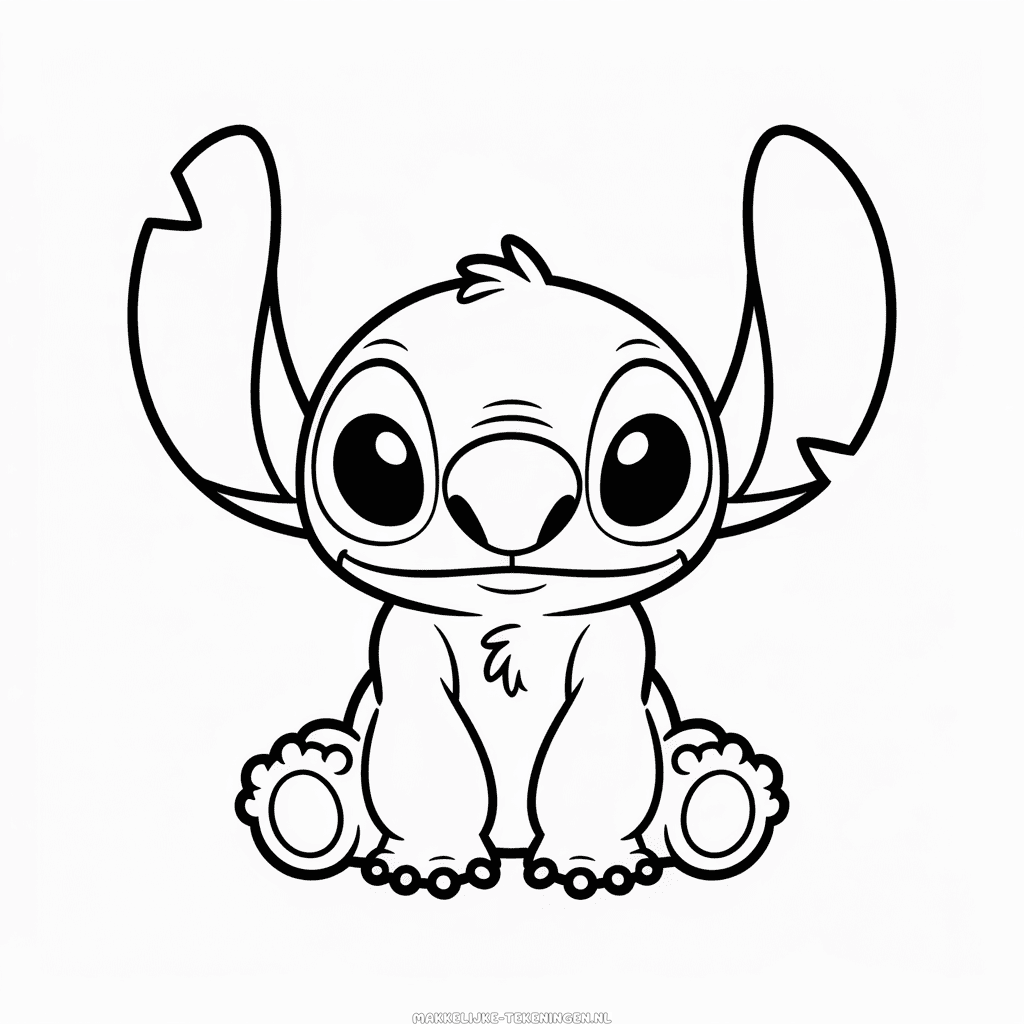 Tekening Eenvoudige Stitch