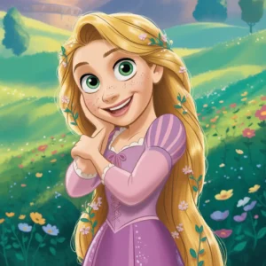 Rapunzel Tekeningen