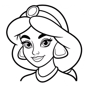 Tekening Jasmine Gezicht