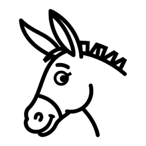 Tekening Ezelhoofd