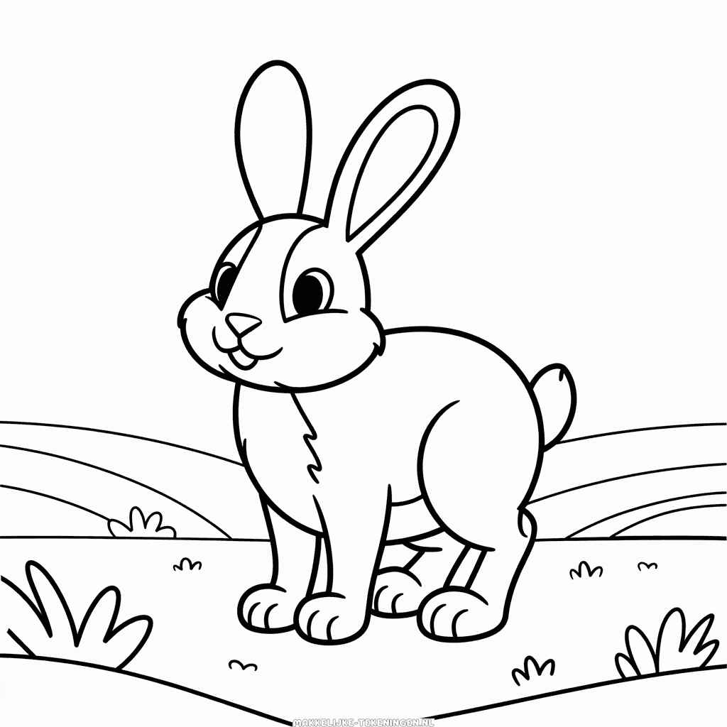 Tekening Jackrabbit