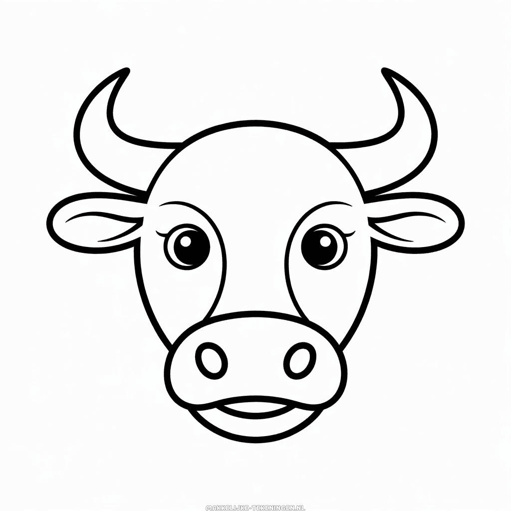 Tekening Stierenkop