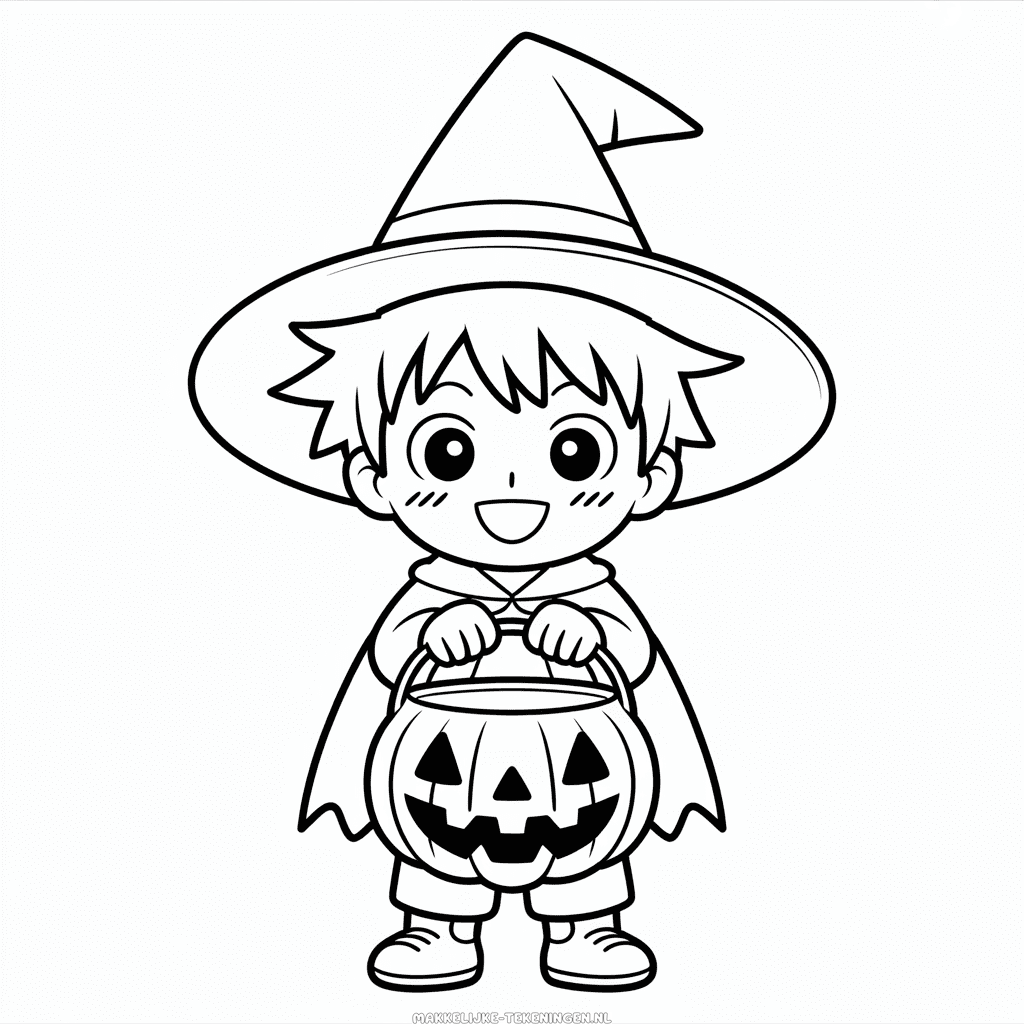 Tekening Anime Halloween