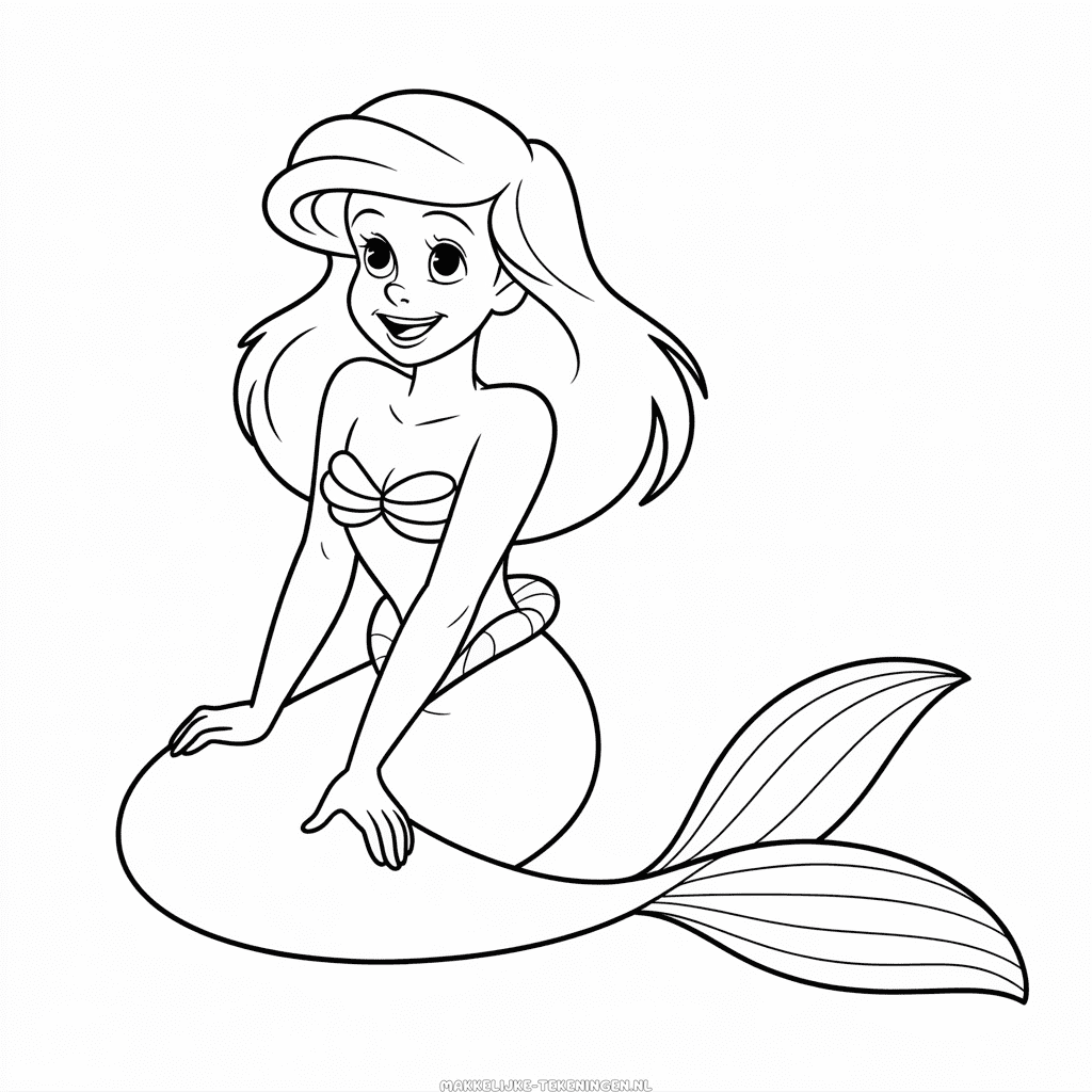 Tekening Ariel Silhouet