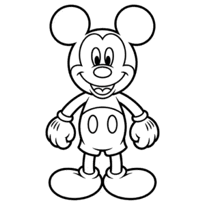 Tekening Basis Mickey