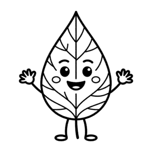 Tekening Cartoon Herfst