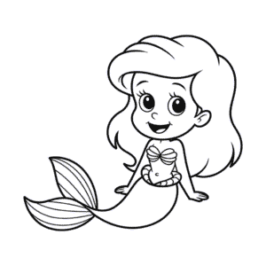 Tekening Chibi Ariel