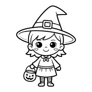 Tekening Chibi Halloween