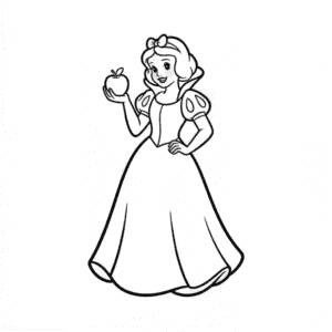 Tekening Disney Prinses Kunst
