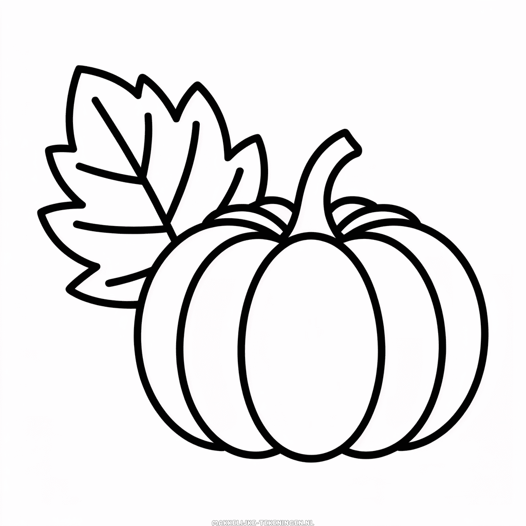 Tekening Esthetische Herfst