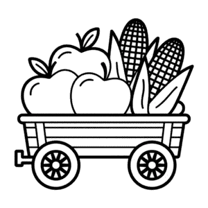 Tekening Herfst Oogst