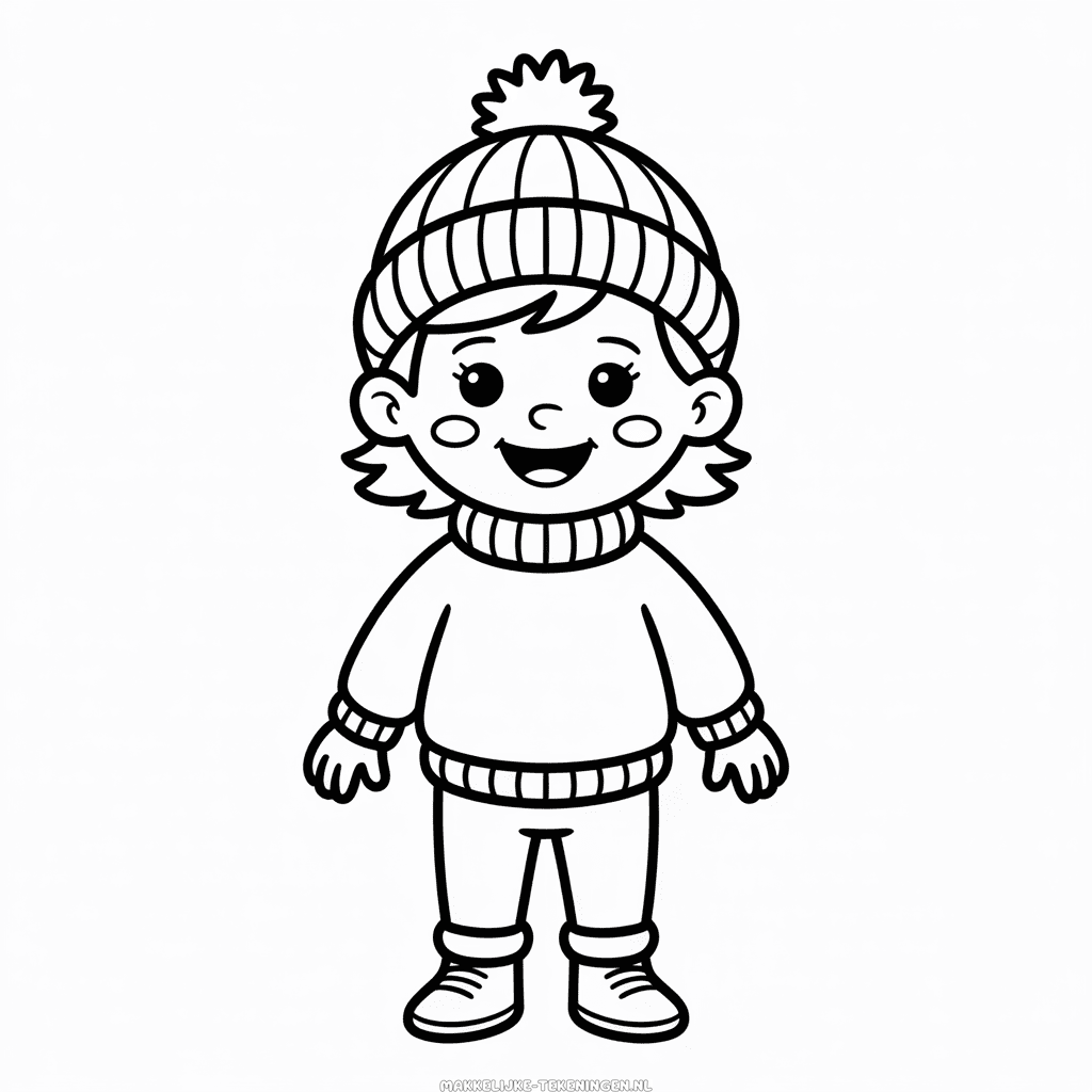 Tekening Herfstkleding