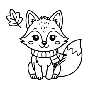 Tekening Koele Herfst