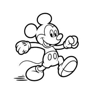 Tekening Mickey Animatie