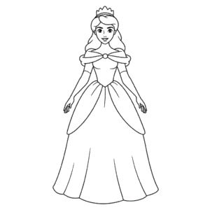 Tekening Realistische Disney Prinses
