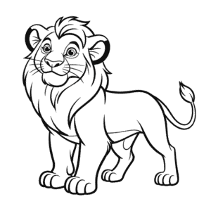Tekening De Leeuwenkoning Overzicht