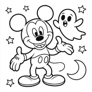 Tekening Enge Halloween