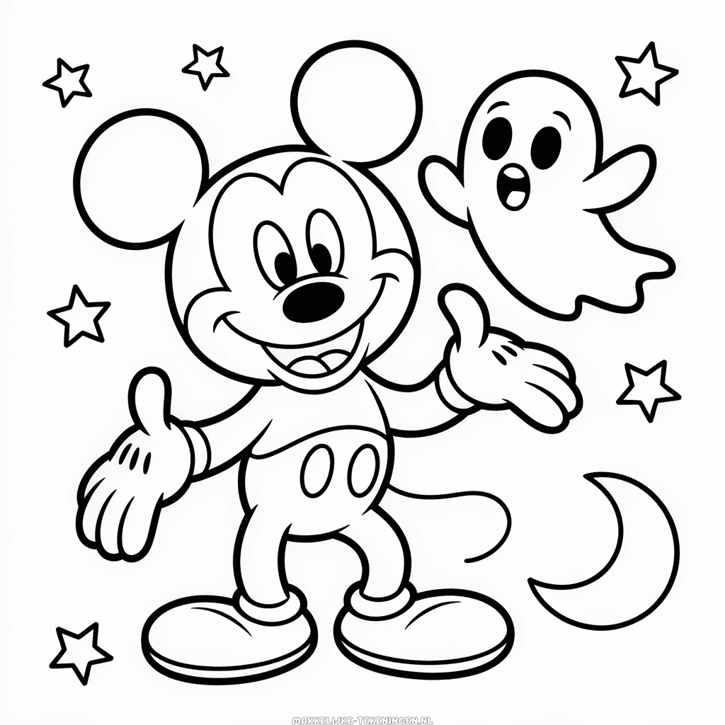 Tekening Enge Halloween