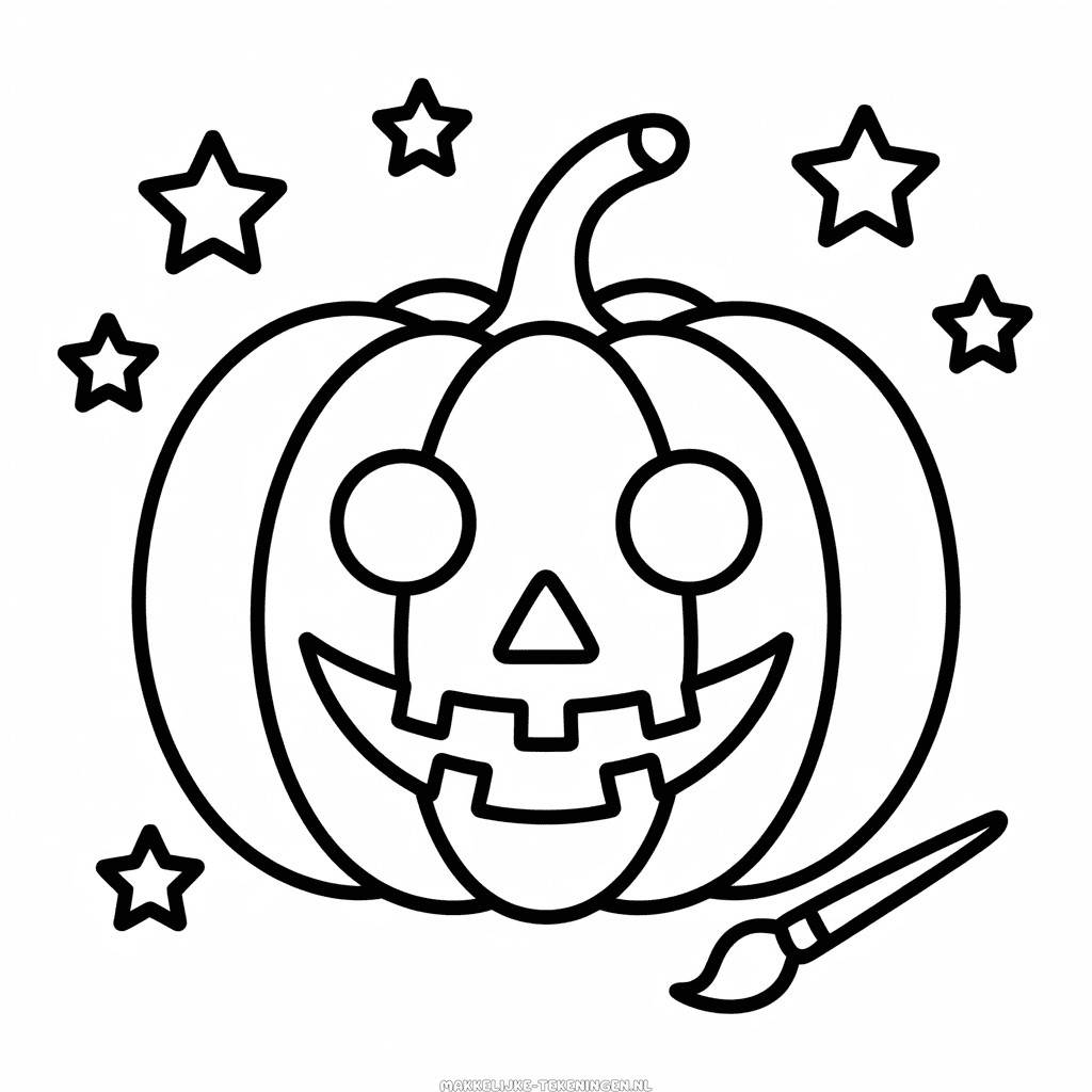 Tekening Halloween Kunst