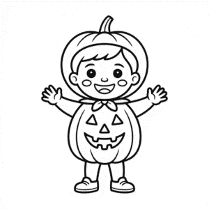 Tekening Halloween Personage