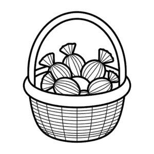 Tekening Herfst Snoep