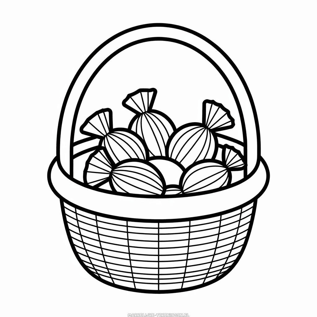 Tekening Herfst Snoep