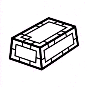 Tekening Minecraft Goud