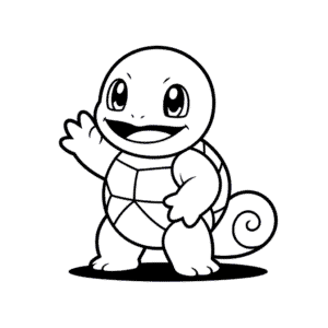 Tekening Squirtle