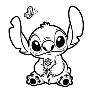 Tekening Stitch Doodle