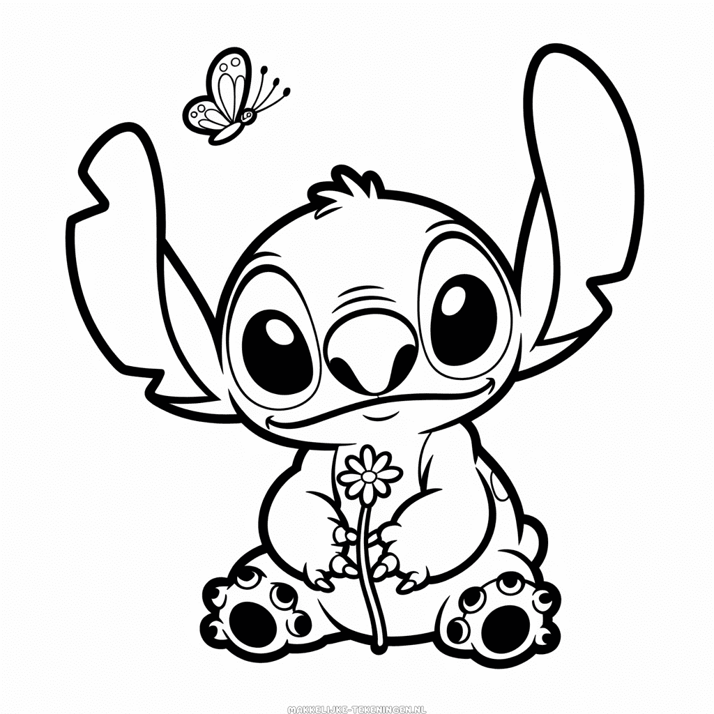 Tekening Stitch Doodle